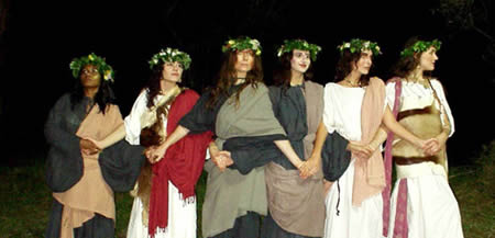 Synaulia, reconstruction of ancient roman dance 